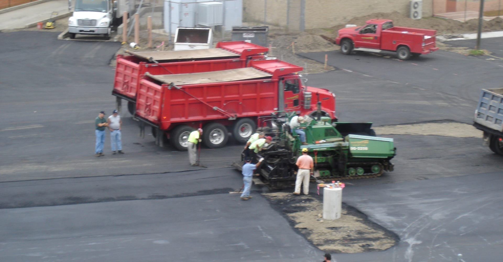 Earthmovers Paving Project