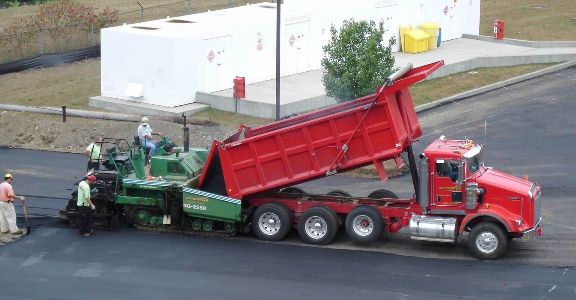 Earthmovers Paving Project