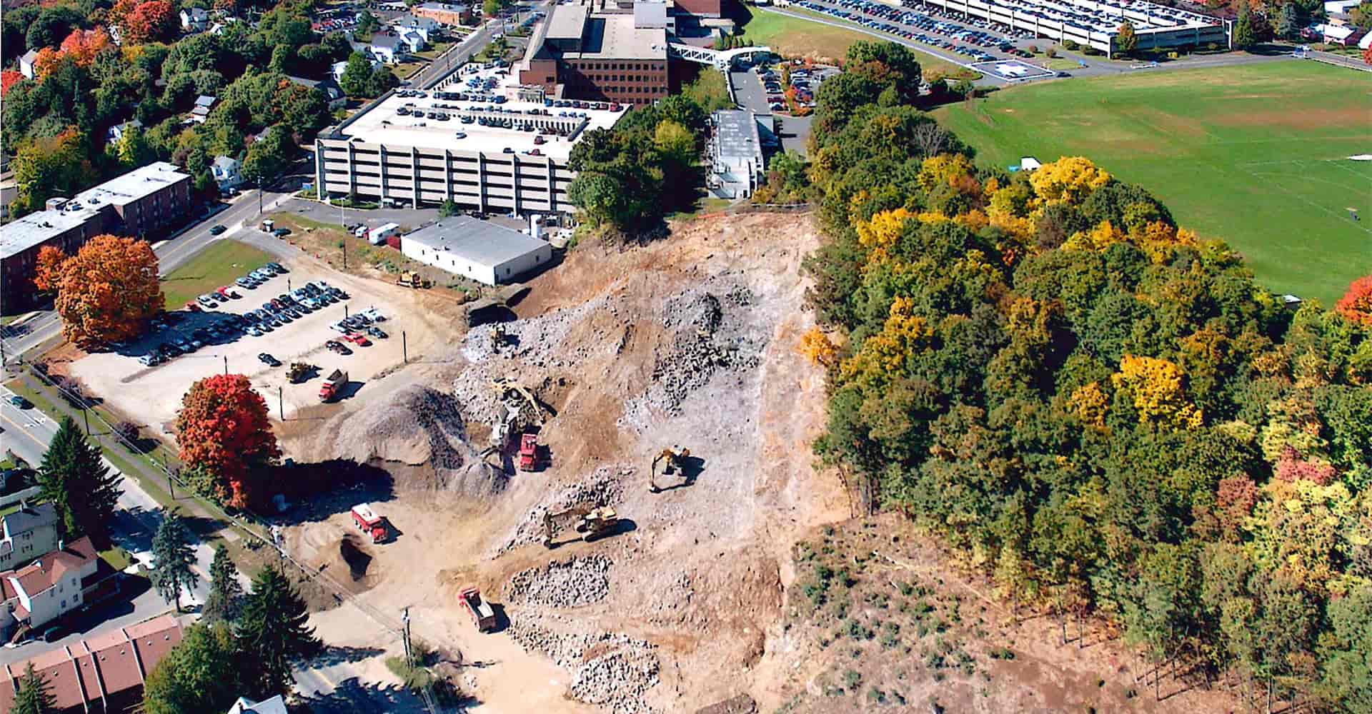 Earthmovers site development