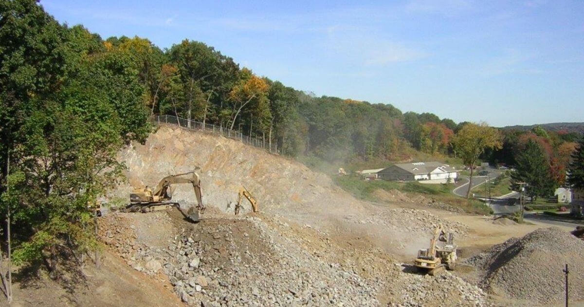 mass excavation project in Connecticut